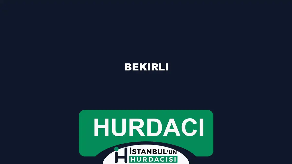 Bekirli hurdacı