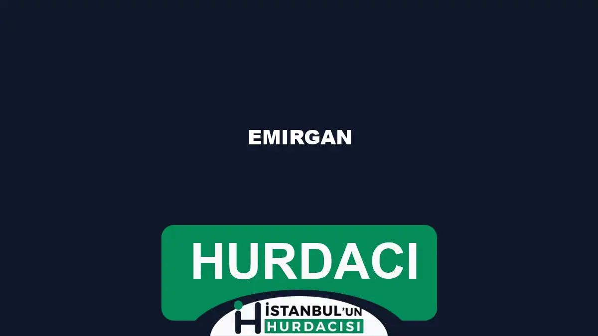 Emirgan hurdacı